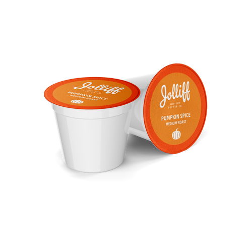 JOLLIFF COFFEE PUMPKIN SPICE **LIMITED TIME ONLY** - 24 SINGLE CUPS