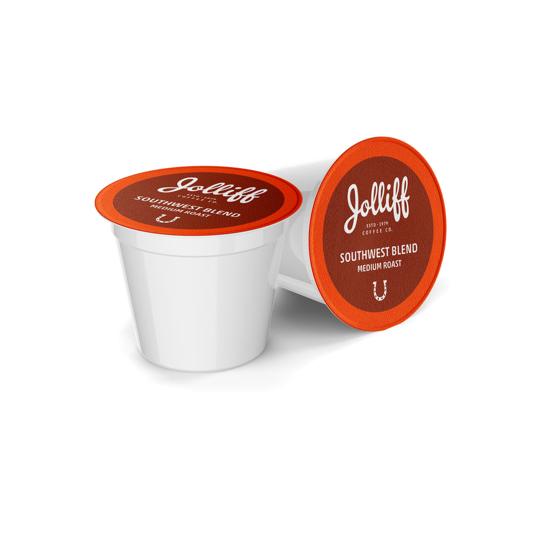 JOLLIFF COFFEE SOUTHWEST BLEND - 24 SINGLE CUPS